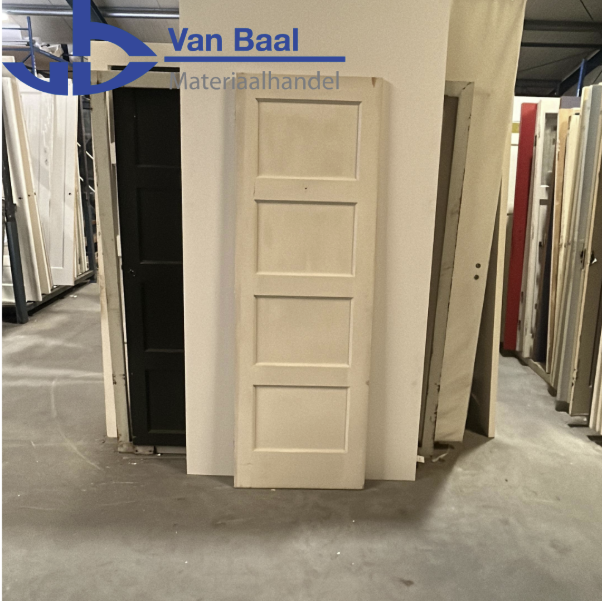 4-Vlaks Houten Paneeldeur – 67 cm breed x 200,5 cm hoog