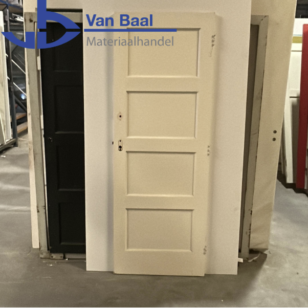 4-vlaks paneeldeur – 72 cm breed x 2015 cm hoog