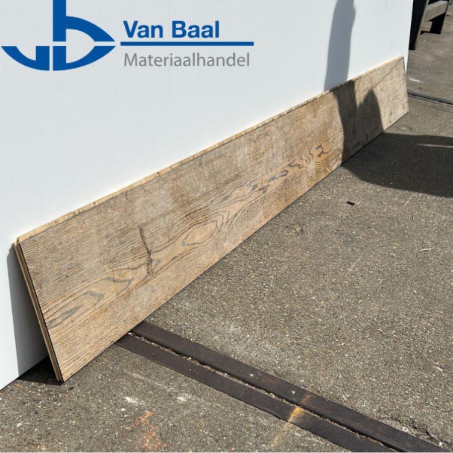 Circulair Eiken Vloerdeel – 195mm x 16mm