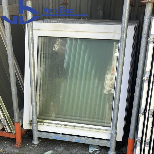 Kunststof Draaikiepraam – Wit – Dubbel Glas