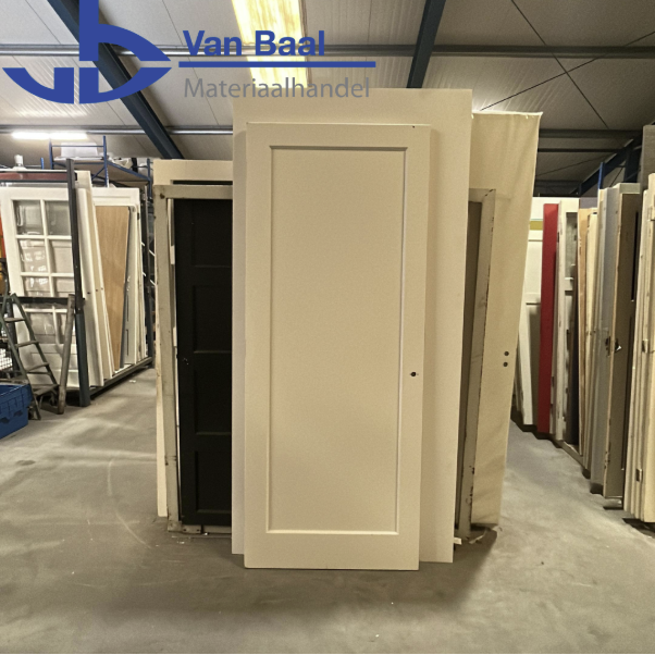 Nieuwe 1-Vlaks Houten Paneeldeur – 92,5 cm breed x 231 cm hoog