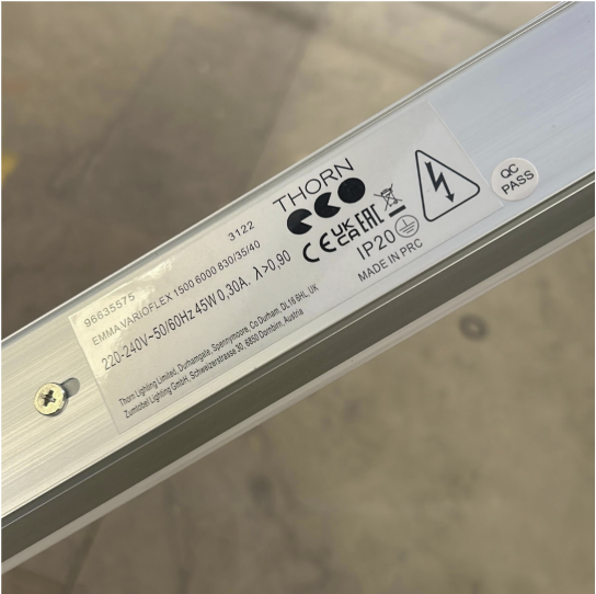 Thorn EMMA-VARIOFLEX LED Balk – 130 cm lang – 45W